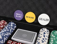 Kruzzel Texas Holdem poker set 300 žetonov v alu. kovčku