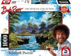 Schmidt Puzzle Bob Ross: Slap na travniku 1000 kosov