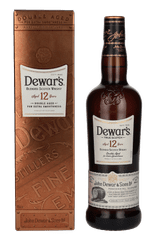 Dewars Škotski whisky 12yo Blended Double Aged + GB 0,7 l