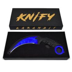 KNIFY KARAMBIT - Sapphire - topo rezilo