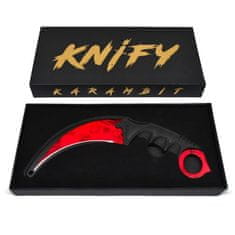 KNIFY KARAMBIT - Ruby - topo rezilo