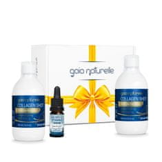 Gaia Naturelle Darilni paket 2x Kolagen shot 10.000 in Vitamin C Serum