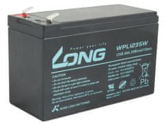 Long Baterija 12V 8,5Ah F2 HighRate Life 9 let (WPL1235W)