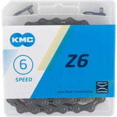 KMC Veriga Z6 siva 114 členov BOX