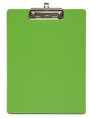 MAUL Pisalni blok s sponko flexx - A4, zelen
