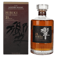 Suntory Japonski Whisky Hibiki 21 YO + GB 0,7 l