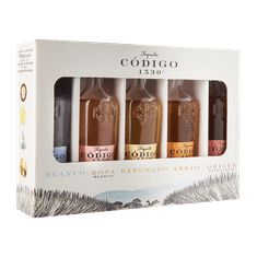 CODIGO-1530 Tequila Tasting set Codigo 1530 5x0,05 l