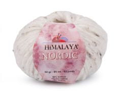 Himalaya Pletena preja Nordic 50 g - (76801) bela naravna