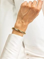 Marc Malone Elegantna masivna zapestnica Tatum Gold Bracelet MCB23052G