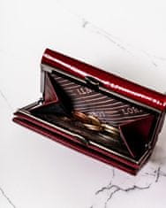 Lorenti Majhna ženska denarnica iz lakastega usnja z eksotičnimti vzorcem