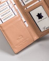 Lorenti Klasična ženska usnjena denarnica z zaščito kartice RFID Protect-ti