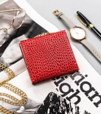 MILANO DESIGN Elegantna majhna ženska denarnica s kljukico in zaponko