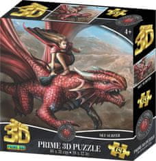 Prime 3D PRIME Dragon Rider 3D sestavljanka 63 kosov