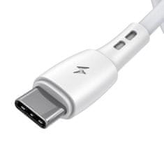 Vipfan Kabel USB na USB-C Vipfan Racing X05, 3A, 1m (bela)