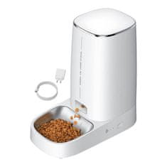 Rojeco Rojeco 4L avtomatski hranilnik za hišne ljubljenčke WiFi različica z eno posodo