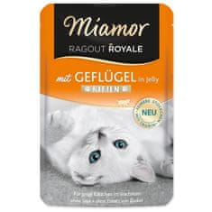 Miamor Ragout Royale Kitten perutnina v želeju 100g