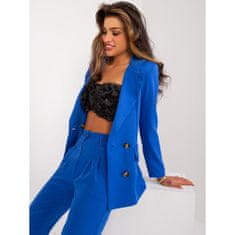 ITALY MODA Ženski komplet s suknjičem kobaltno modre barve DHJ-KMPL-17131-1.31_407898 S