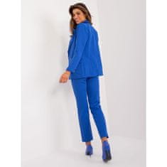 ITALY MODA Ženski komplet s suknjičem kobaltno modre barve DHJ-KMPL-17131-1.31_407898 S
