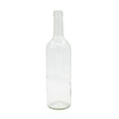 Chomik Steklenica za vino 750ml kozarec BELI