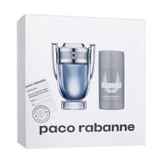 Paco Rabanne Invictus SET1 Set toaletna voda 100 ml + deodorant v stiku 75 ml za moške