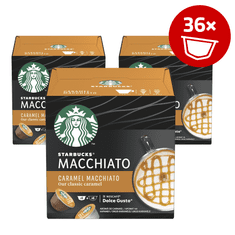 Starbucks Caramel Macchiato kapsule za kavo, 36 kapsul / 18 napitkov