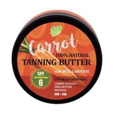 VIVACO Bio Carrot Tanning Butter SPF6 vodoodporno naravno korenčkovo maslo za zaščito pred soncem 150 ml