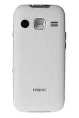 Evolveo telefon za starejše EasyPhone XD, bel