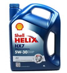 Shell olje Helix HX7 Professional AV, 5W30, 4 L