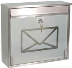 J.A.D. TOOLS poštni nabiralnik iz nerjavečega jekla, TX0160G