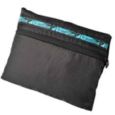 TravelBlue zložljiva torba za mokre brisače, črna