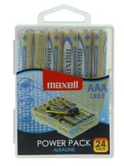 Maxell baterija AAA (LR03), alkalne, 24 kosov