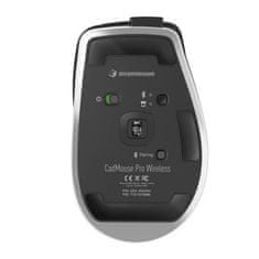 3Dconnexion CadMouse Pro Wireless miška, brezžična, USB