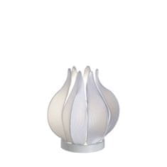 Kolarz Namizna svetilka TULIPANO bela, višina 30 cm