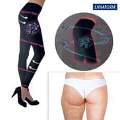 Lanaform Cosmetex Legging 40 hlače za hujšanje in oblikovanje postave, črne, M