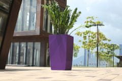 Greensun Samooskrbni lonček za sadike ICES 12x12 cm, višina 23 cm, vijolične barve