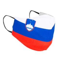 Slovenija obrazna maska, zastava