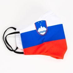 Slovenija obrazna maska, zastava