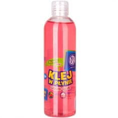 Astra Tekoče prozorno lepilo SLIME PVA Pink, 250ml, 401119008