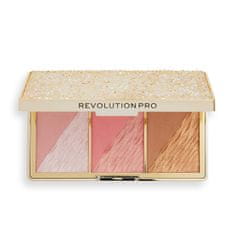 Revolution PRO (Face Palette) Crystal Luxe 8,4 g (Odtenek Rose Fresco)