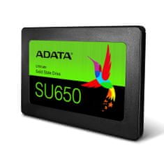 A-Data Ultimate SU650 SSD disk, 960 GB, SATA3, 3D NAND
