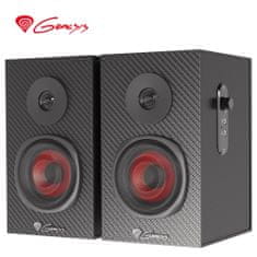 Genesis Helium 200 2.0 stereo zvočniki, leseni, 20 W