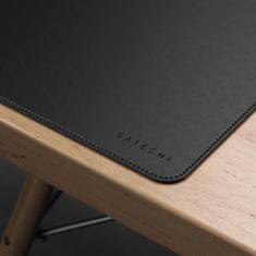 Satechi Eco Leather DeskMate namizna podloga, črna