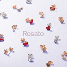 Rosato Bronasti enojni uhani Pikapolonica Storie RZO016