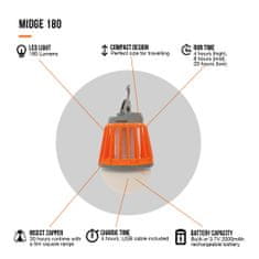 Midge 180 Orange LED svetilka