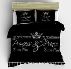 Prince and Princess Black, črna, 220x240