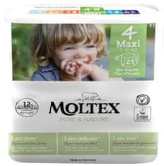 MOLTEX MOLTEX Pure Plenice & Nature Maxi 7-18 kg - ekonomično pakirane (6 x 29 kos)