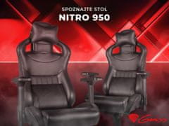 Genesis Nitro 950 stol, črn - rabljeno