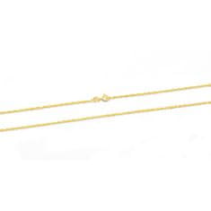 Beneto Exclusive Očarljiva zlata verižica Lambada AUS0006-G (Dolžina 42 cm)