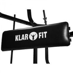 KLARFIT Workout Hero klop za dvigovanje uteži, črna