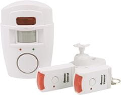 Lock Alarm Alarm s senzorjem gibanja PIR + 2x daljinski upravljalec